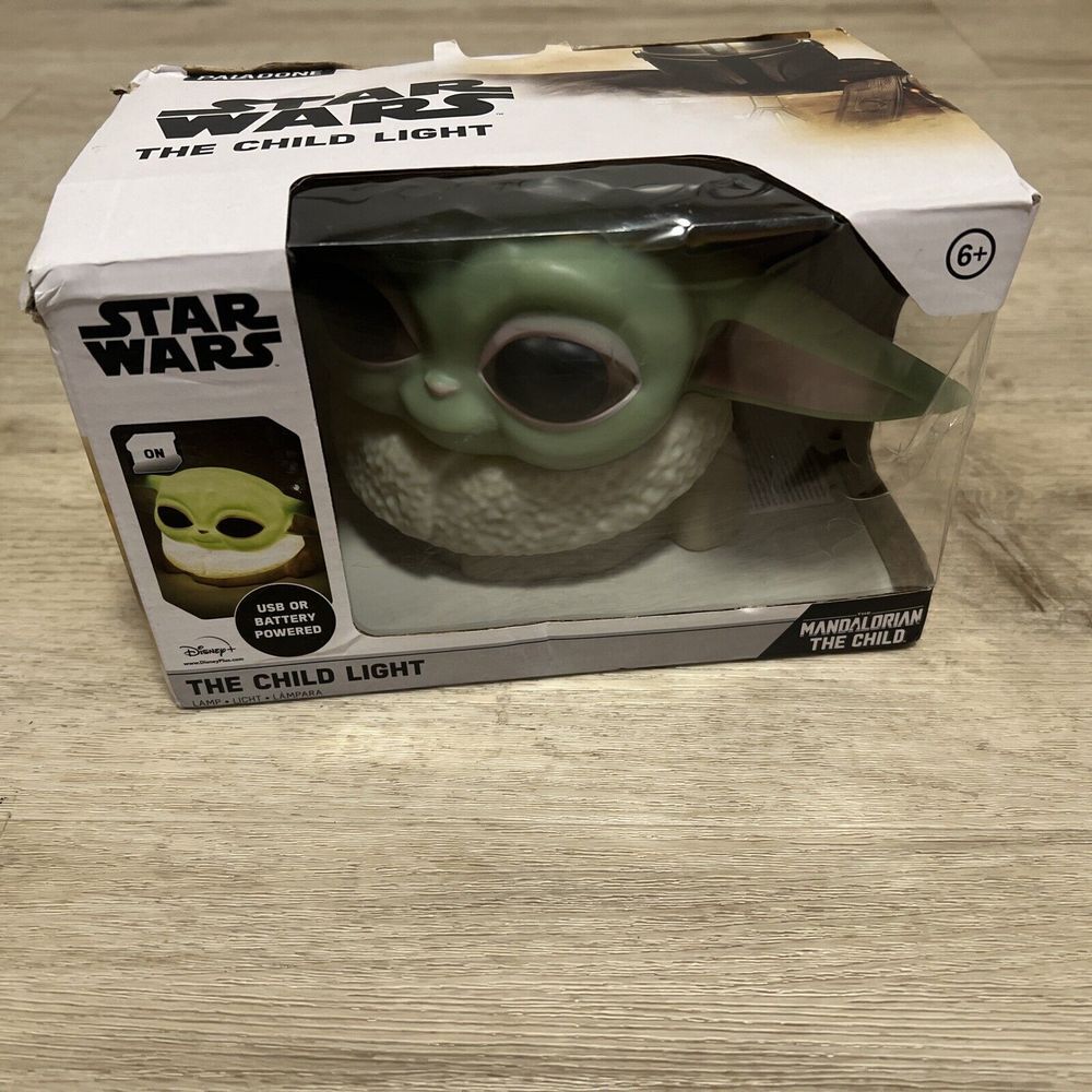 Baby Yoda Desktop Light Lamp The Child Mandalorian Grogu Star Wars Disney Yoda‎